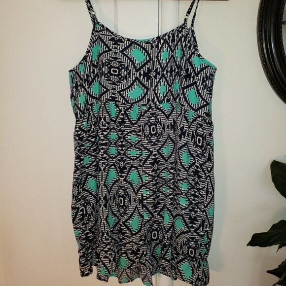 One Clothing Printed Ruffled Babydoll Dress - Picture 5 of 6
